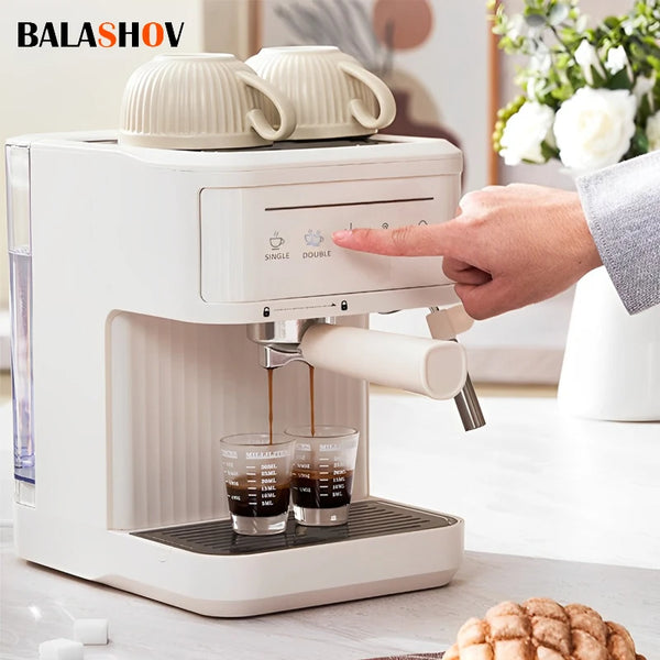 Electric Italian Coffee Machines Professional Espresso Coffee Maker Semi Automatic milk frother Cappuccino Latte Espresso maker